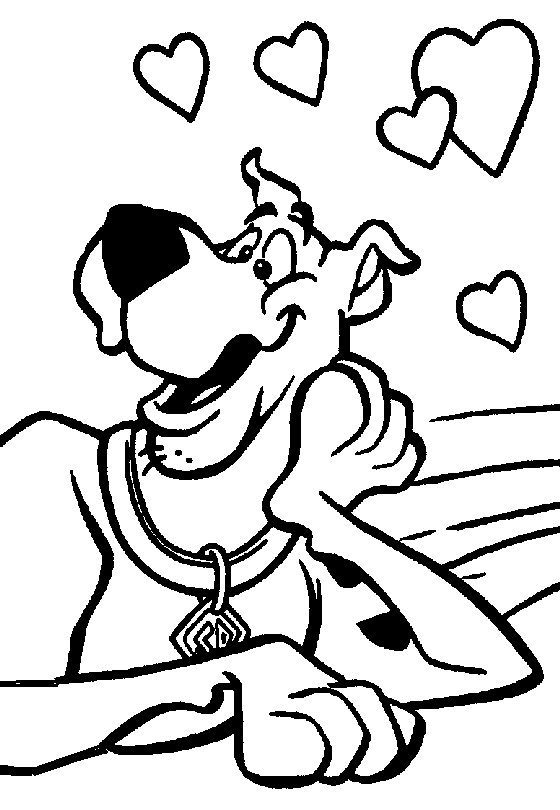 Dessin à colorier: Scooby doo (Dessins Animés) #31316 - Coloriages à Imprimer Gratuits