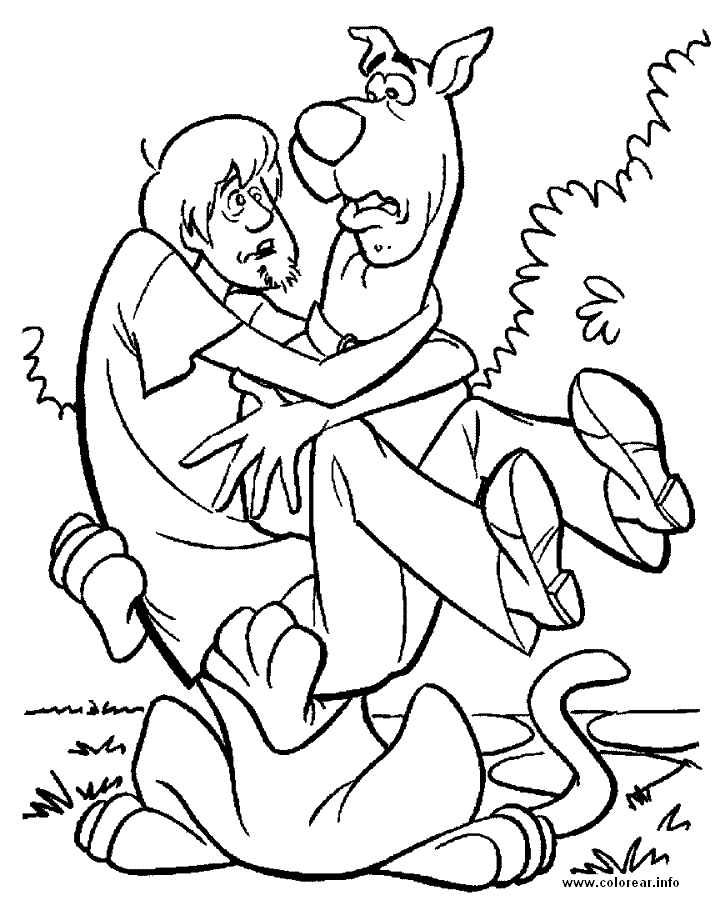 Dessin à colorier: Scooby doo (Dessins Animés) #31335 - Coloriages à Imprimer Gratuits