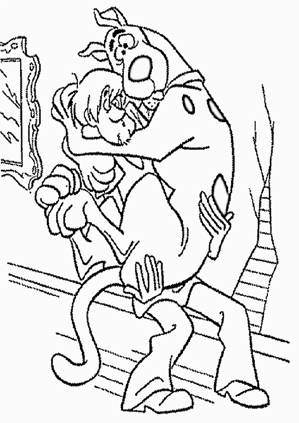 Dessin à colorier: Scooby doo (Dessins Animés) #31346 - Coloriages à Imprimer Gratuits