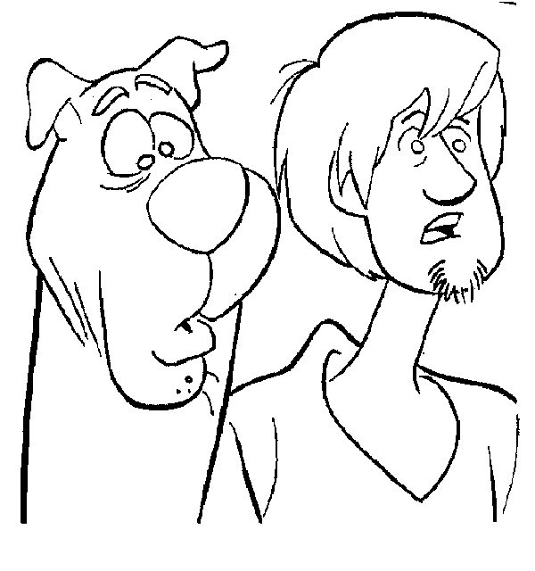 Dessin à colorier: Scooby doo (Dessins Animés) #31382 - Coloriages à Imprimer Gratuits