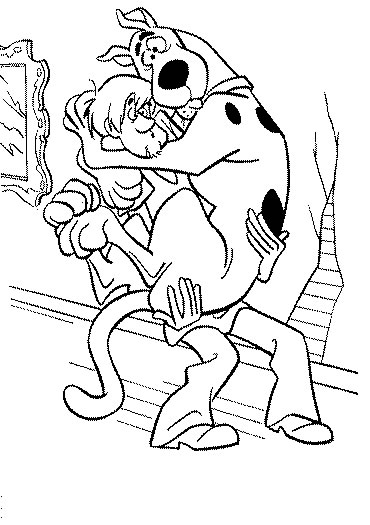 Dessin à colorier: Scooby doo (Dessins Animés) #31384 - Coloriages à Imprimer Gratuits