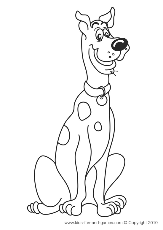 Dessin à colorier: Scooby doo (Dessins Animés) #31398 - Coloriages à Imprimer Gratuits