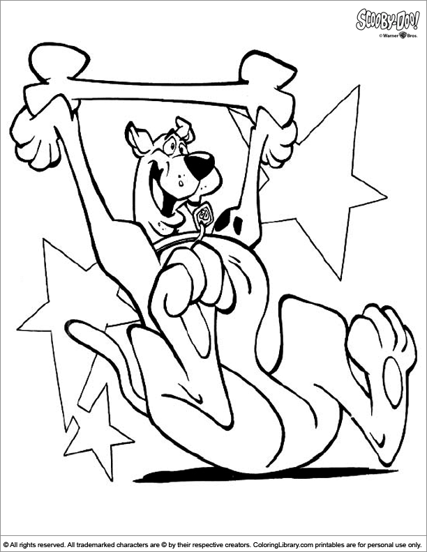 Dessin à colorier: Scooby doo (Dessins Animés) #31436 - Coloriages à Imprimer Gratuits