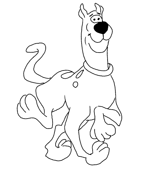 Dessin à colorier: Scooby doo (Dessins Animés) #31447 - Coloriages à Imprimer Gratuits