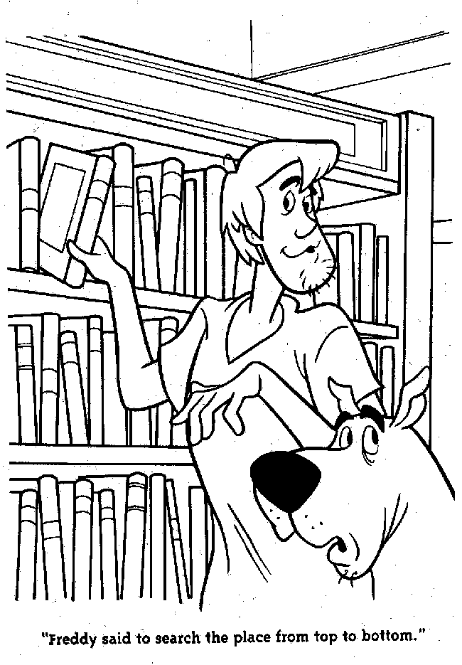 Dessin à colorier: Scooby doo (Dessins Animés) #31461 - Coloriages à Imprimer Gratuits