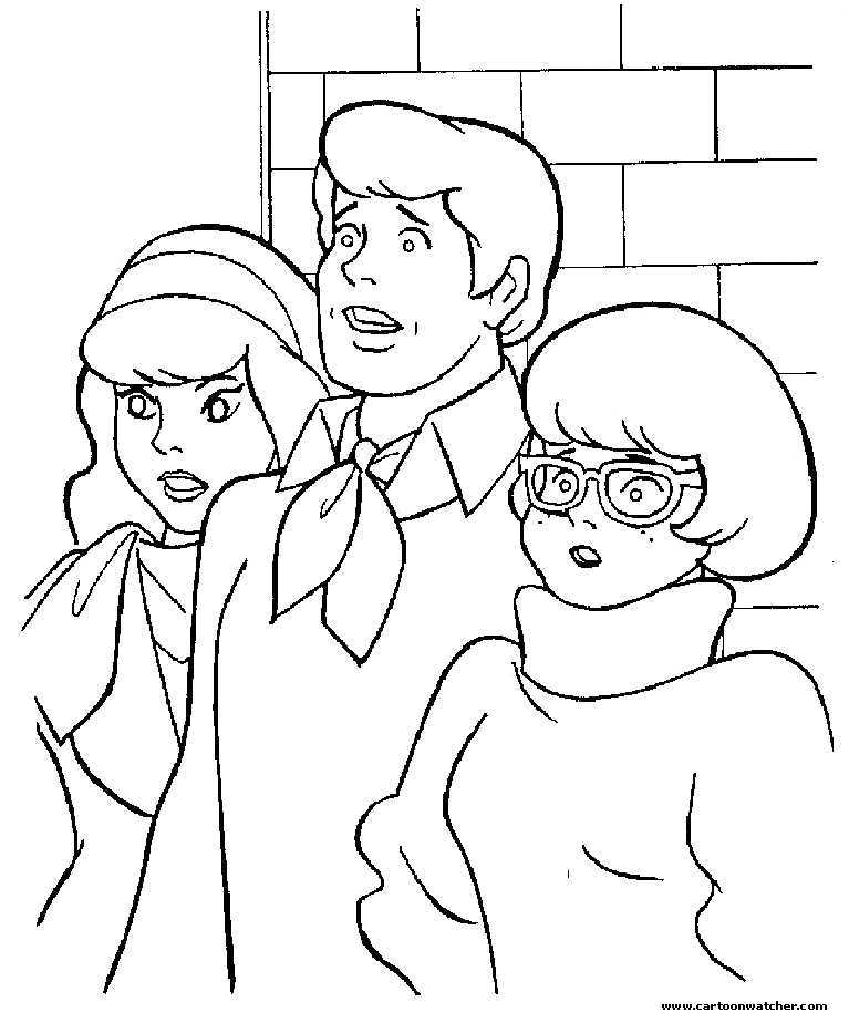 Dessin à colorier: Scooby doo (Dessins Animés) #31468 - Coloriages à Imprimer Gratuits