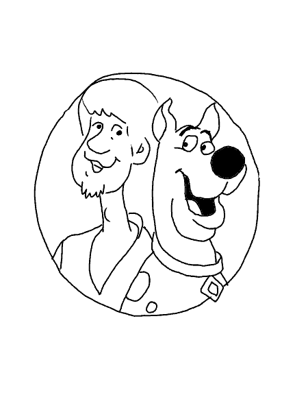 Dessin à colorier: Scooby doo (Dessins Animés) #31485 - Coloriages à Imprimer Gratuits