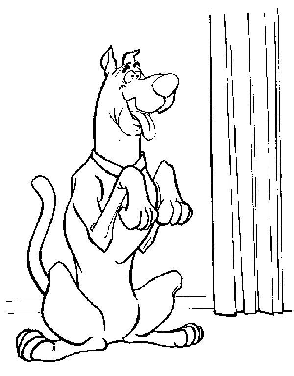 Dessin à colorier: Scooby doo (Dessins Animés) #31489 - Coloriages à Imprimer Gratuits