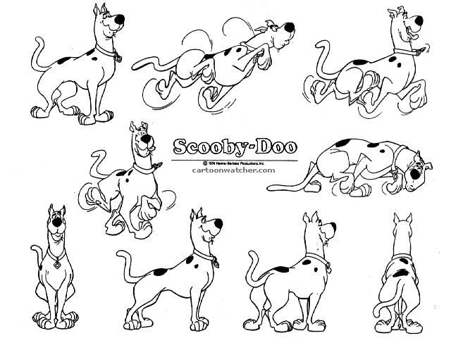 Dessin à colorier: Scooby doo (Dessins Animés) #31517 - Coloriages à Imprimer Gratuits