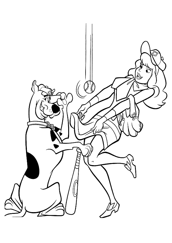 Dessin à colorier: Scooby doo (Dessins Animés) #31521 - Coloriages à Imprimer Gratuits