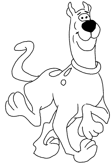 Dessin à colorier: Scooby doo (Dessins Animés) #31532 - Coloriages à Imprimer Gratuits
