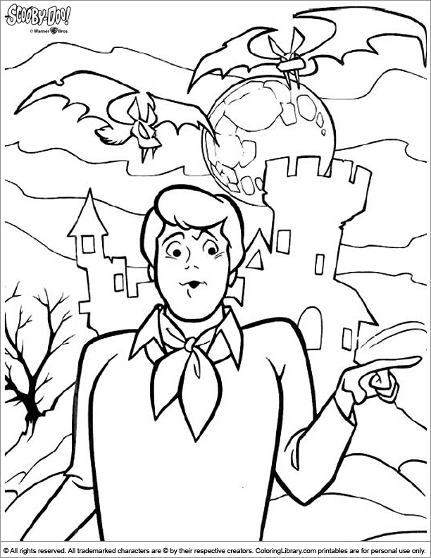 Dessin à colorier: Scooby doo (Dessins Animés) #31550 - Coloriages à Imprimer Gratuits