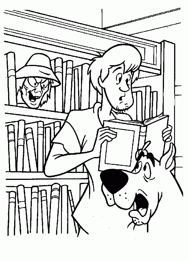 Dessin à colorier: Scooby doo (Dessins Animés) #31576 - Coloriages à Imprimer Gratuits