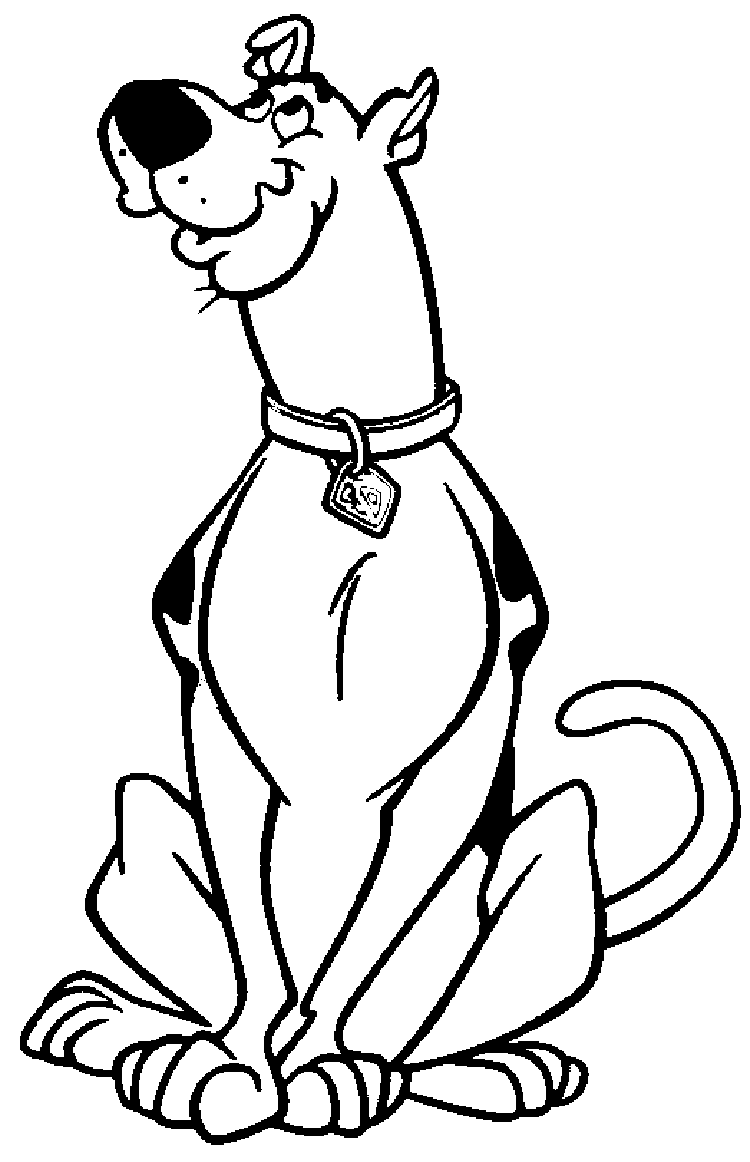 Dessin à colorier: Scooby doo (Dessins Animés) #31580 - Coloriages à Imprimer Gratuits