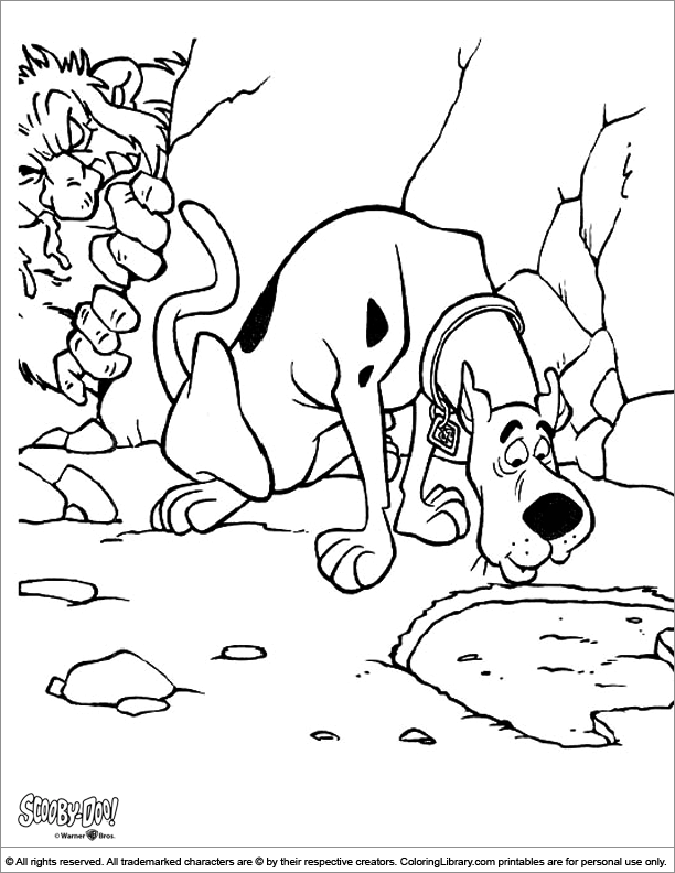 Dessin à colorier: Scooby doo (Dessins Animés) #31584 - Coloriages à Imprimer Gratuits