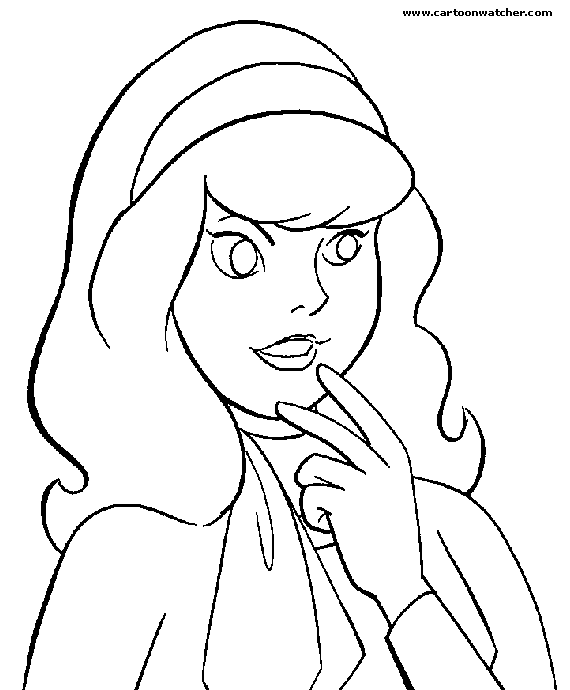 Dessin à colorier: Scooby doo (Dessins Animés) #31599 - Coloriages à Imprimer Gratuits