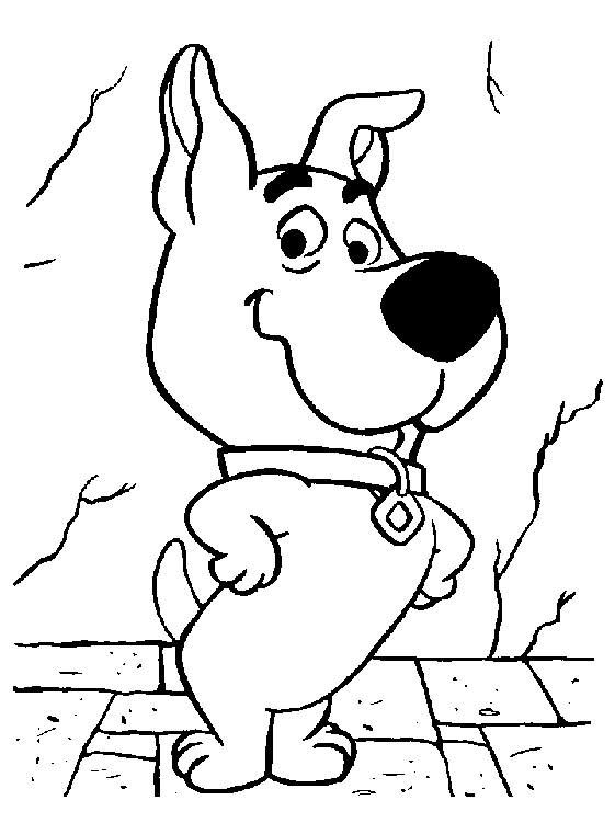Dessin à colorier: Scooby doo (Dessins Animés) #31605 - Coloriages à Imprimer Gratuits