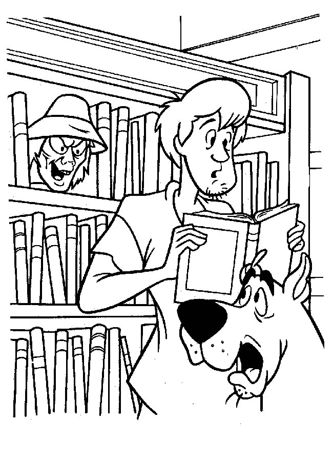 Dessin à colorier: Scooby doo (Dessins Animés) #31649 - Coloriages à Imprimer Gratuits