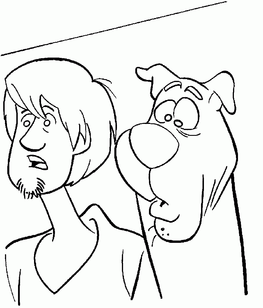 Dessin à colorier: Scooby doo (Dessins Animés) #31657 - Coloriages à Imprimer Gratuits