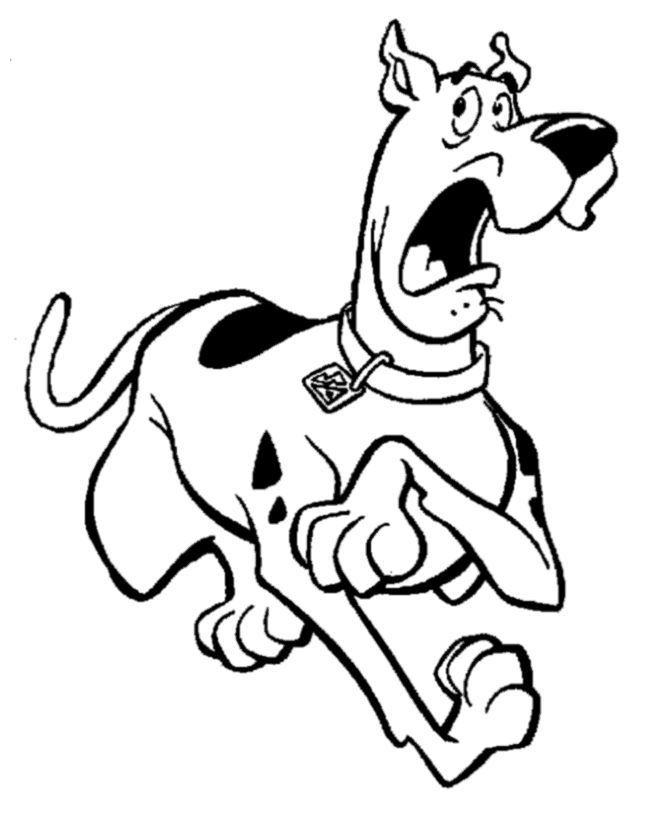 Dessin à colorier: Scooby doo (Dessins Animés) #31661 - Coloriages à Imprimer Gratuits
