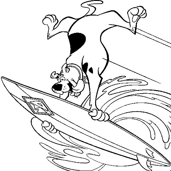 Dessin à colorier: Scooby doo (Dessins Animés) #31709 - Coloriages à Imprimer Gratuits