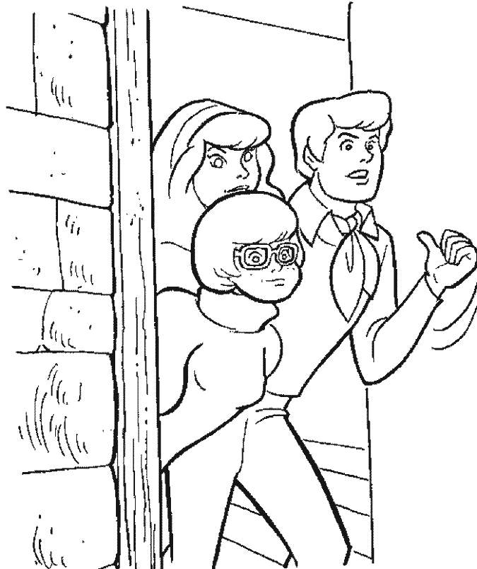 Dessin à colorier: Scooby doo (Dessins Animés) #31718 - Coloriages à Imprimer Gratuits