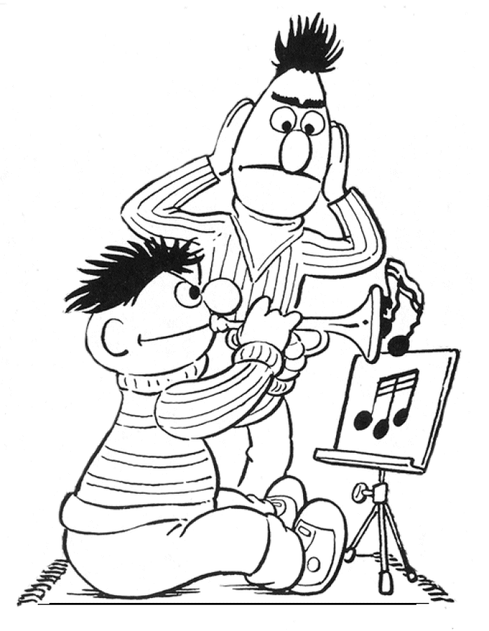 Dessin à colorier: Sesame street (Dessins Animés) #32079 - Coloriages à Imprimer Gratuits