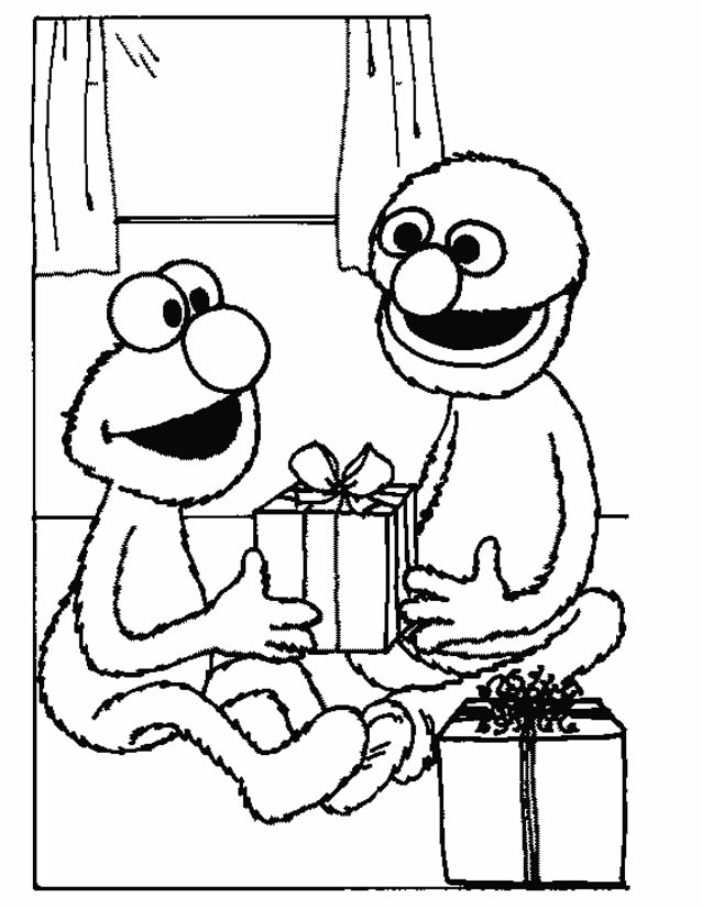 Dessin à colorier: Sesame street (Dessins Animés) #32082 - Coloriages à Imprimer Gratuits