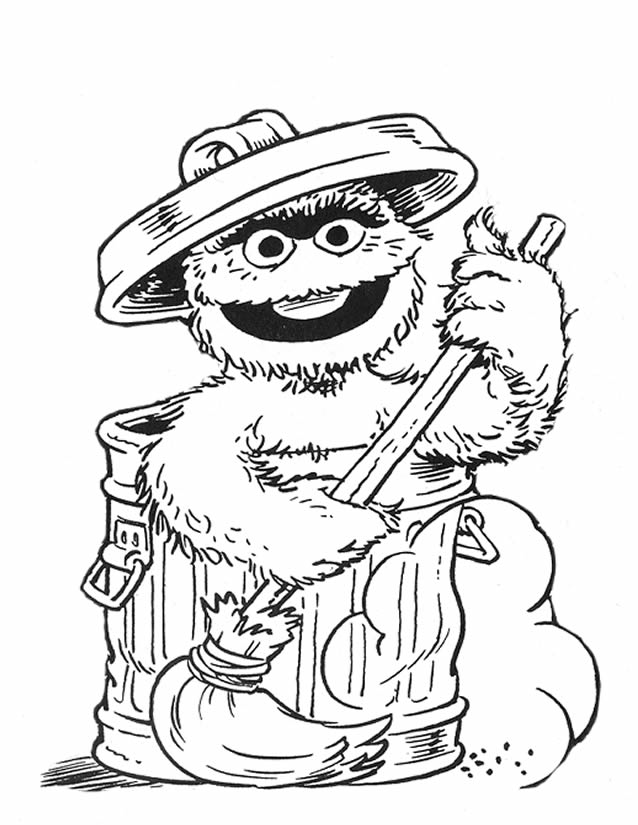 Dessin à colorier: Sesame street (Dessins Animés) #32085 - Coloriages à Imprimer Gratuits