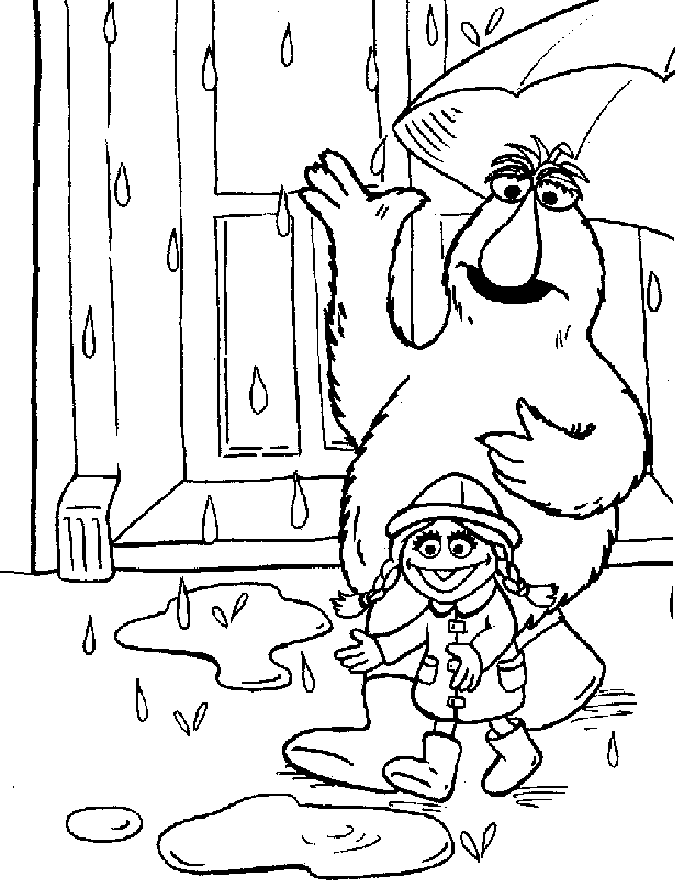 Dessin à colorier: Sesame street (Dessins Animés) #32093 - Coloriages à Imprimer Gratuits