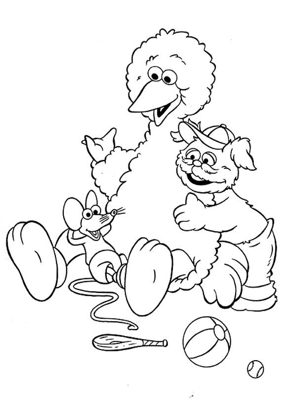 Dessin à colorier: Sesame street (Dessins Animés) #32103 - Coloriages à Imprimer Gratuits