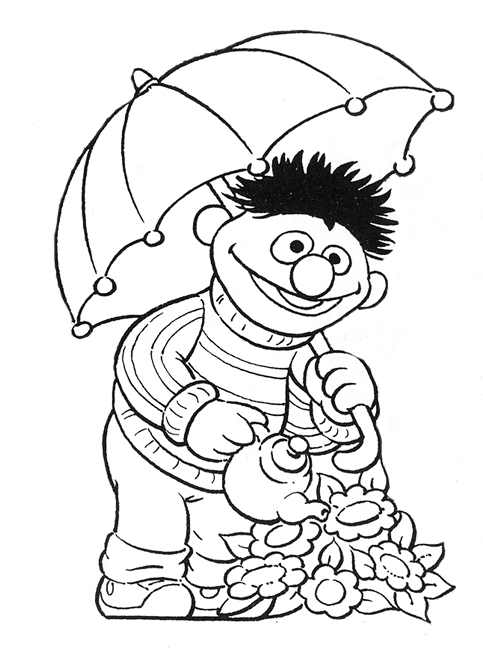 Dessin à colorier: Sesame street (Dessins Animés) #32104 - Coloriages à Imprimer Gratuits