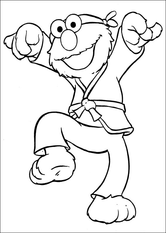 Dessin à colorier: Sesame street (Dessins Animés) #32132 - Coloriages à Imprimer Gratuits