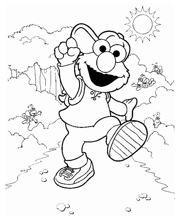 Dessin à colorier: Sesame street (Dessins Animés) #32256 - Coloriages à Imprimer Gratuits