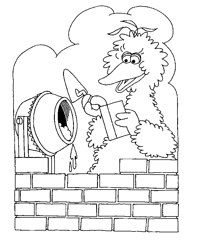 Dessin à colorier: Sesame street (Dessins Animés) #32266 - Coloriages à Imprimer Gratuits