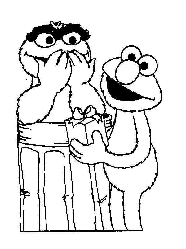 Dessin à colorier: Sesame street (Dessins Animés) #32283 - Coloriages à Imprimer Gratuits