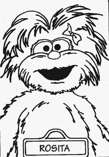 Dessin à colorier: Sesame street (Dessins Animés) #32290 - Coloriages à Imprimer Gratuits