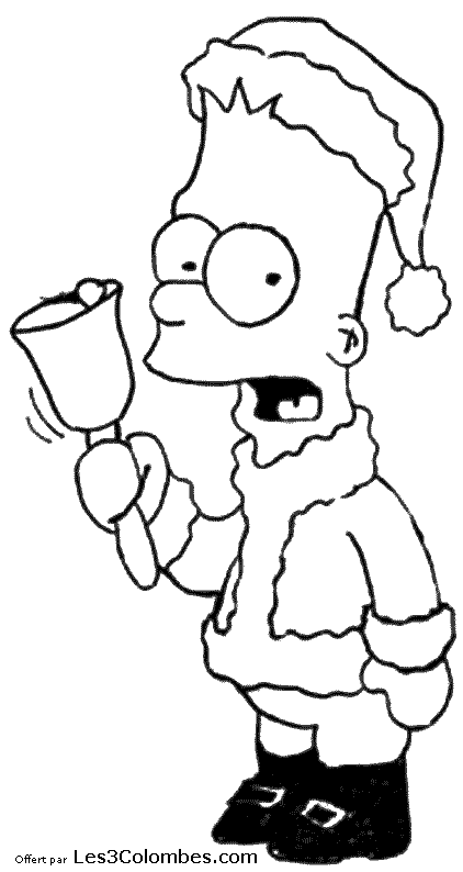 Dessin à colorier: Simpson (Dessins Animés) #23855 - Coloriages à Imprimer Gratuits