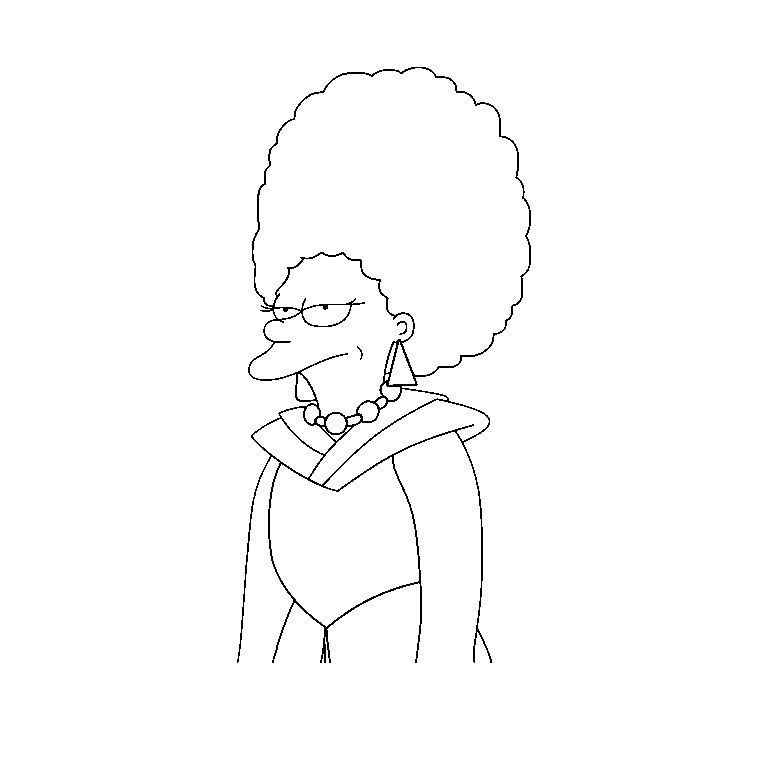 Dessin à colorier: Simpson (Dessins Animés) #23894 - Coloriages à Imprimer Gratuits