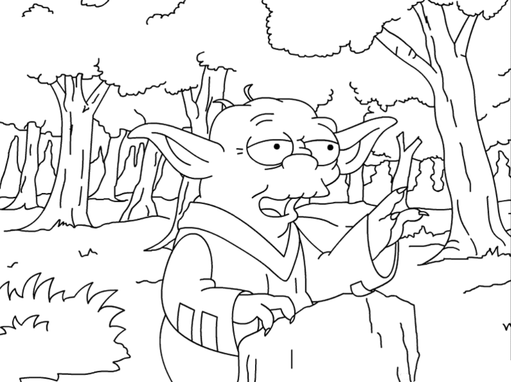 Dessin à colorier: Simpson (Dessins Animés) #23934 - Coloriages à Imprimer Gratuits