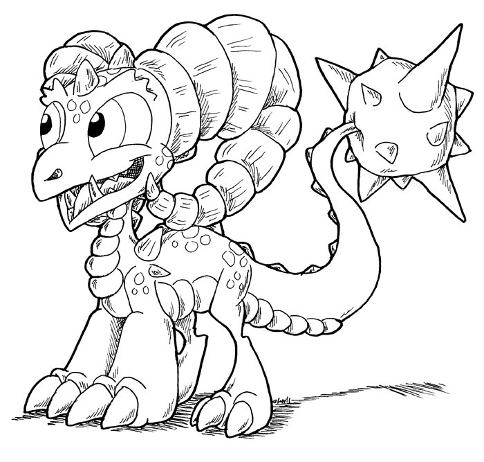 Dessin à colorier: Skylanders (Dessins Animés) #43584 - Coloriages à Imprimer Gratuits