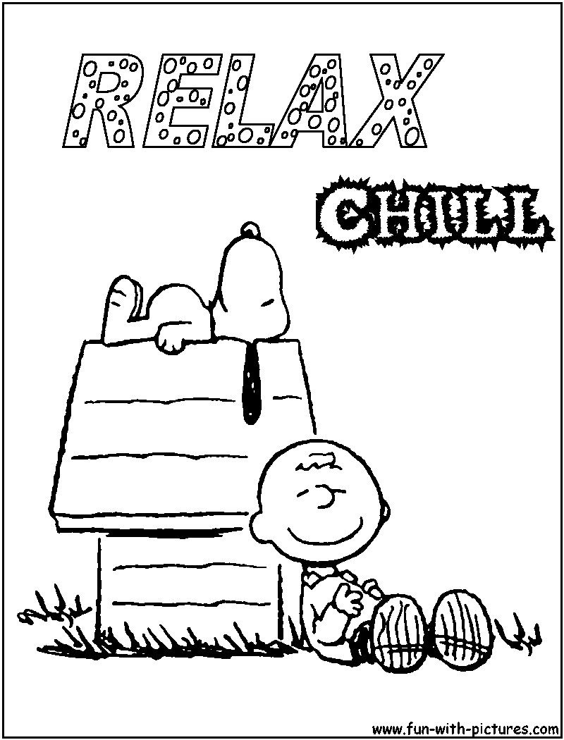 Dessin à colorier: Snoopy (Dessins Animés) #27103 - Coloriages à Imprimer Gratuits