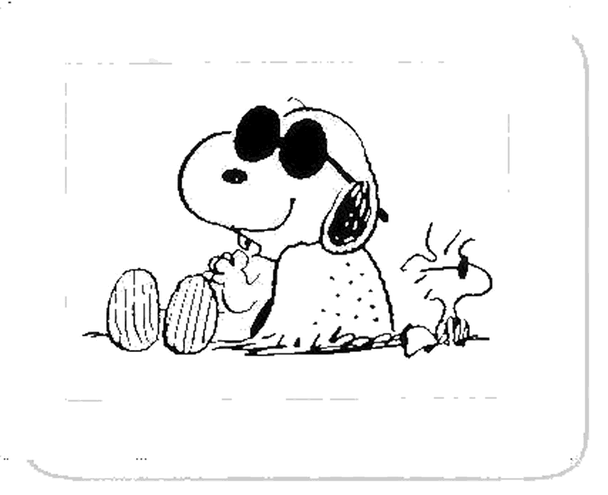 Dessin à colorier: Snoopy (Dessins Animés) #27115 - Coloriages à Imprimer Gratuits