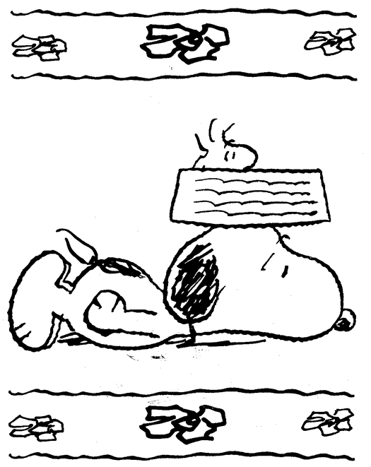 Dessin à colorier: Snoopy (Dessins Animés) #27130 - Coloriages à Imprimer Gratuits