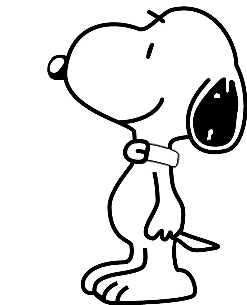Dessin à colorier: Snoopy (Dessins Animés) #27138 - Coloriages à Imprimer Gratuits