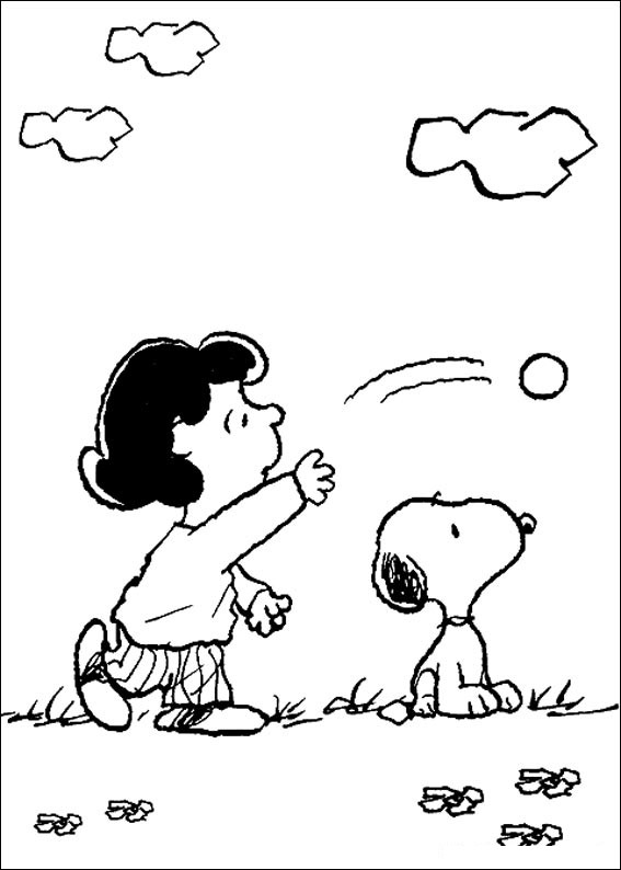 Dessin à colorier: Snoopy (Dessins Animés) #27159 - Coloriages à Imprimer Gratuits