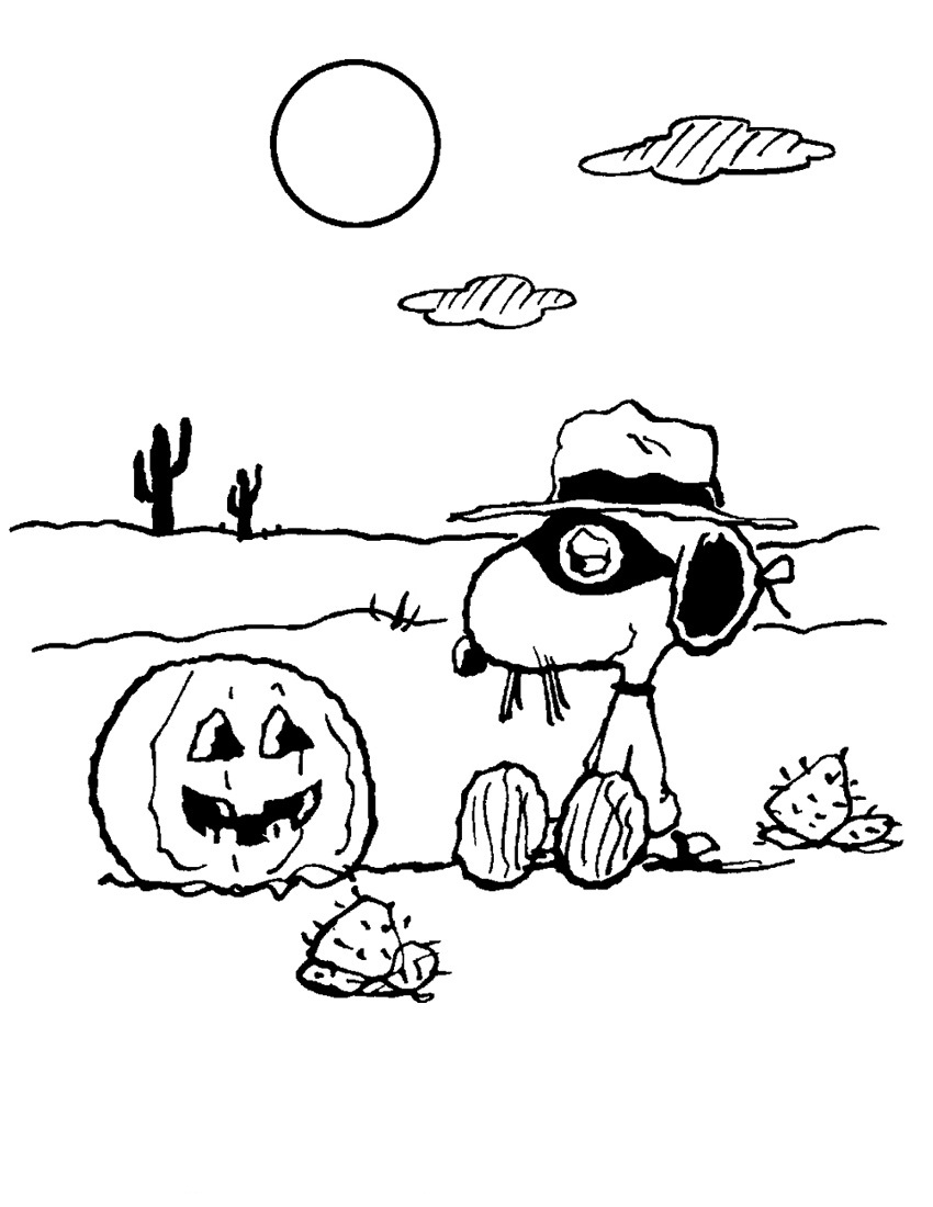 Dessin à colorier: Snoopy (Dessins Animés) #27209 - Coloriages à Imprimer Gratuits