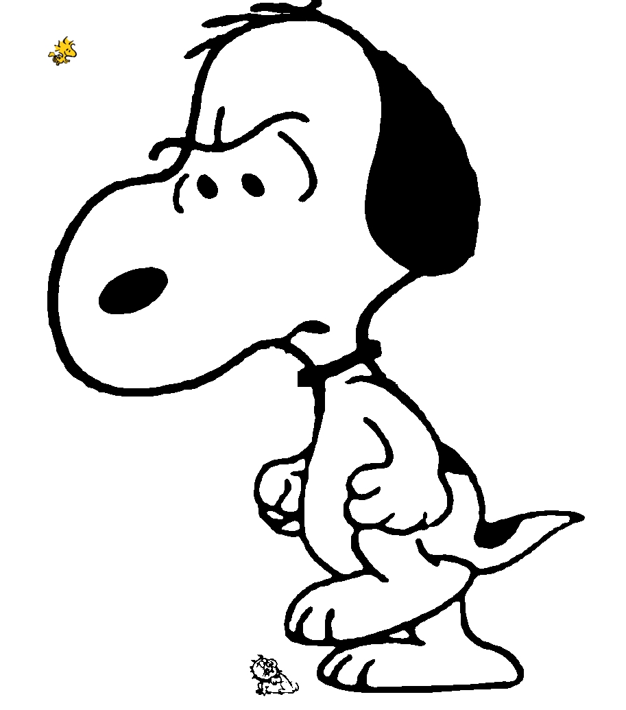 Dessin à colorier: Snoopy (Dessins Animés) #27232 - Coloriages à Imprimer Gratuits