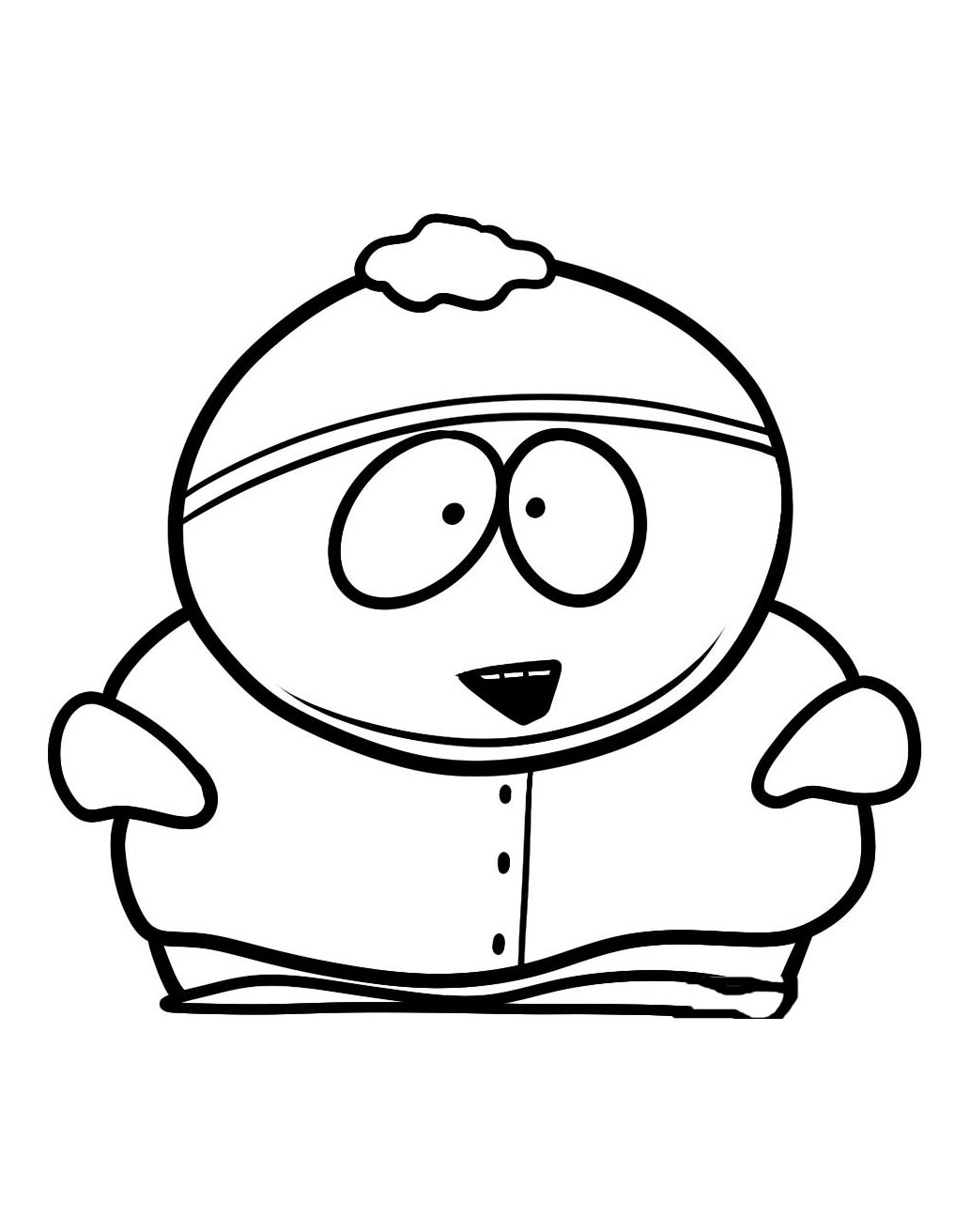 Dessin à colorier: South Park (Dessins Animés) #31116 - Coloriages à Imprimer Gratuits