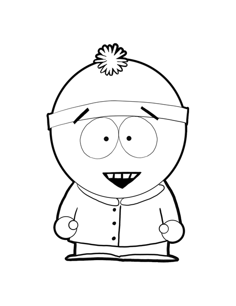 Dessin à colorier: South Park (Dessins Animés) #31120 - Coloriages à Imprimer Gratuits